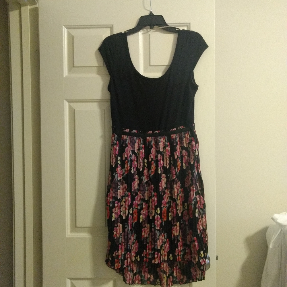 Floral High Low Dress